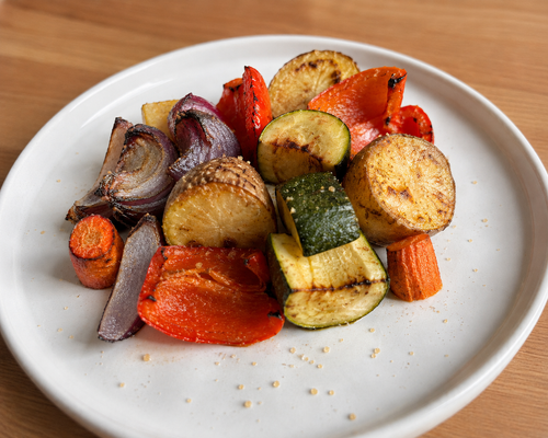 On vegetables